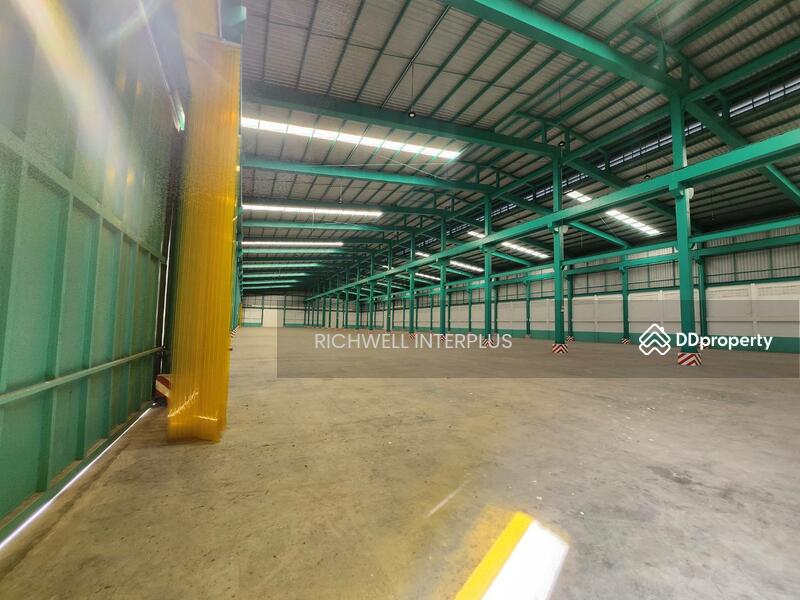 For Rent - ให้เช่าโกดัง/โรงงานติดถนนใหญ่ถ.บางบัวทอง-สุพรรณบุรีกม.3 พื้นที่ 4,200 ตรม. อ.บางบัวทอง, Nonthaburi