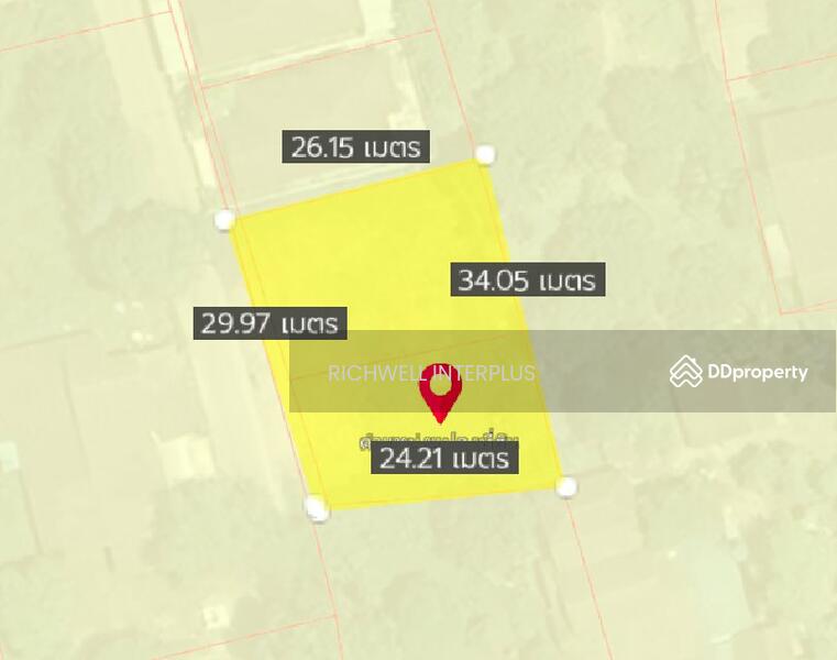 For Sale - Land for sale, filled in, next to concrete road, area 181 sq.w.,, Rayong