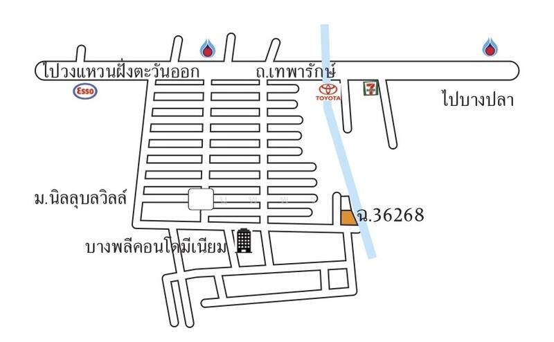 หมู่บ้านนิลุบล วิลล์ ถนนเทพารักษ์ กม.12, Samut Prakan, 41 เทพารักษ์, Bangphli Yai, Bang Plee, Samut Prakan, 1 Bedroom, 33 sqm, Single Detached House For Sale, by นพพร, 11881658 - DDproperty.com