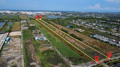 ขาย - ที่ดิน ถ.เจ้าคุณทหาร กรุงเทพกรีฑา–ร่มเกล้า ลาดกระบัง, กรุงเทพ