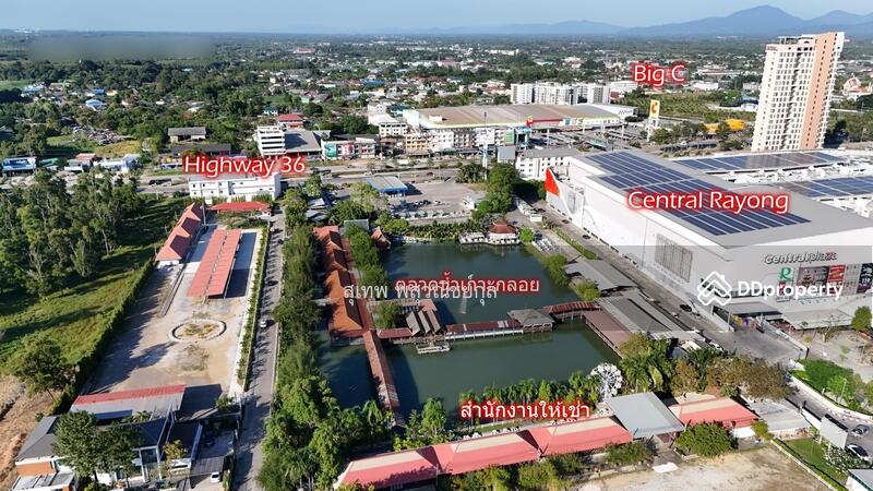 For Rent - Office for rent in the heart of Rayong city, riverside atmosphere, next to Central Rayong, Rayong