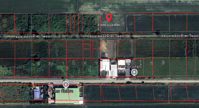 ขาย - ขายที่ดินเปล่า 1 ไร่ ซอยคลองห้าตะวันออก อำเภอคลองหลวง จ.ปทุมธานี, ปทุมธานี