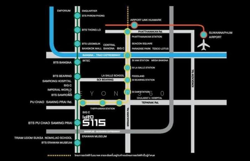 IDEO Sukhumvit 115 : ไอดีโอ สุขุมวิท 115, สมุทรปราการ, ถนนสุขุมวิท, เทพารักษ์, เมืองสมุทรปราการ, สมุทรปราการ, 27 ตร.ม., คอนโด ขาย, โดย Beyond360, 11886809 - DDproperty.com