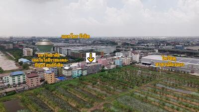 ขาย - รายได้มั่นคง! ห้องเต็มตลอด บริหารต่อได้ทันที ขายอพาร์ทเม้นท์ 5 ชั้น 58 ห้อง ทำเลดี, ปทุมธานี