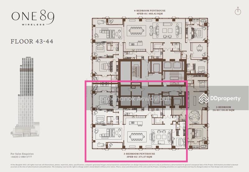 For Rent - ONE89 Wireless, Bangkok