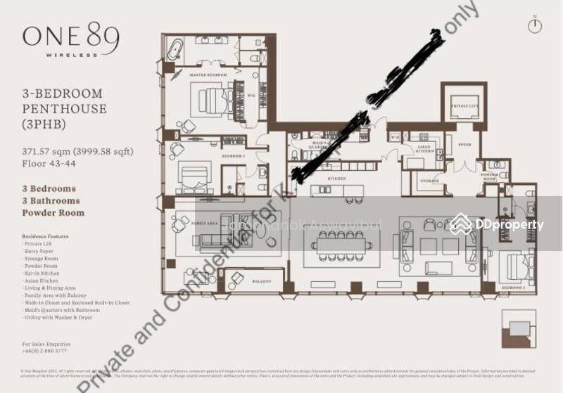 For Rent - ONE89 Wireless, Bangkok