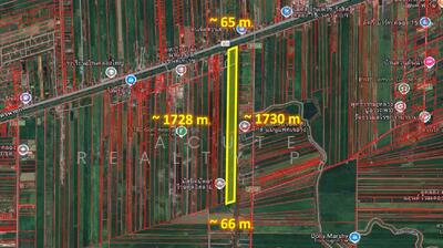 ขาย - ขายที่ดิน รังสิต-นครนายก คลอง 15 จังหวัดนครนายก 68 ไร่ ติดถนนรังสิต-นครนายก เพียงไร่ละ 1.2 ล้านบาท, นครนายก
