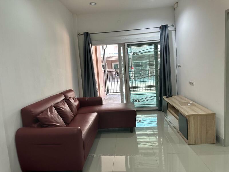 ให้เช่าทาวน์โฮม ม.เซนสิริสปอร์ต แหลมฉบัง ศรีราชา, Chon Buri (Pattaya), Thung Suk La, Si Racha, Chon Buri (Pattaya), 2 Bedrooms, 65 sqm, Townhouse For Rent, by Dusit Saengfa, 11890477 - DDproperty.com