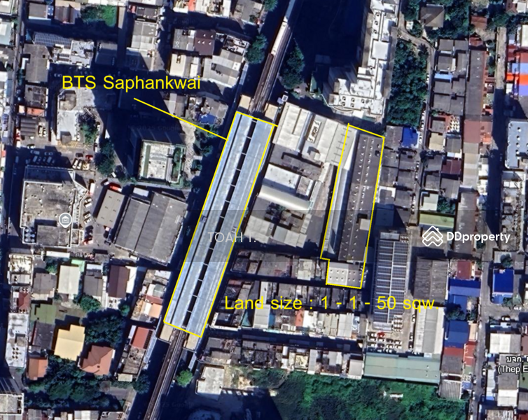 For Rent - space for rent Saphakwai land for rent Phayathai, Bangkok