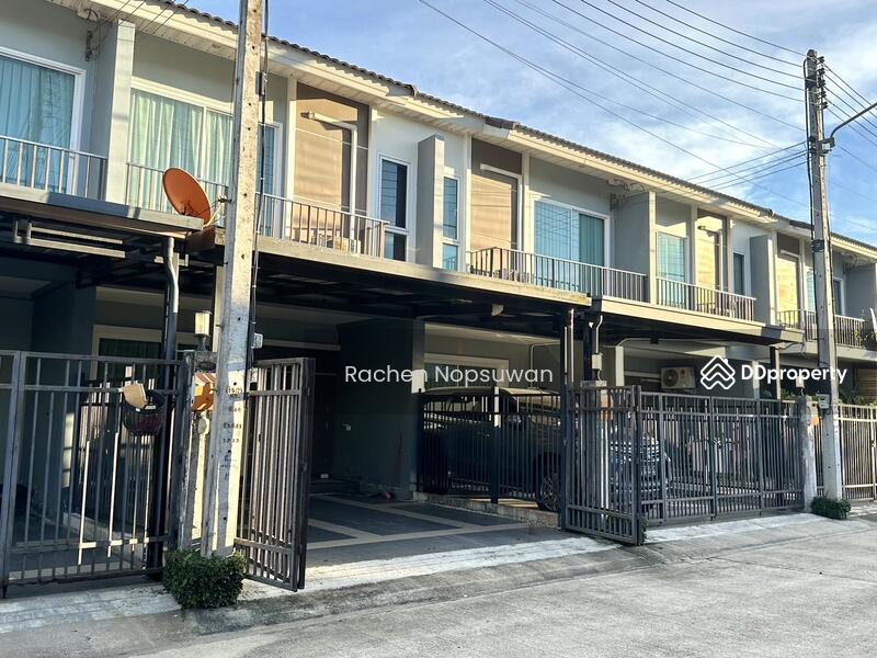 For Sale - sale, 2-storey townhouse, Ban Phru location, Hat Yai (no flooding), 3 bedrooms,, Songkhla