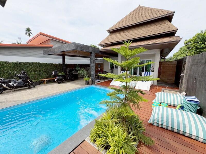 2R0893 This pool villa 2 bedroom 2 bathroom 100,000/month the house location at Cherng Talay, ภูเก็ต, เชิงทะเล, ถลาง, ภูเก็ต, 250 ตร.ม., บ้านเดี่ยว ให้เช่า, โดย PK Life Property, 11892456 - DDproperty.com