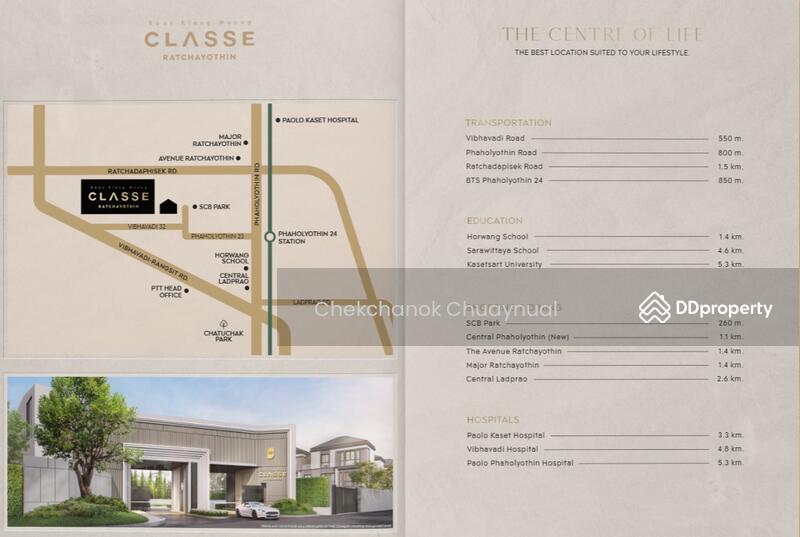 ขาย - Baan Klang Muang Classe Ratchayothin : บ้านกลางเมือง คลาสเซ่ รัชโยธิน, กรุงเทพ