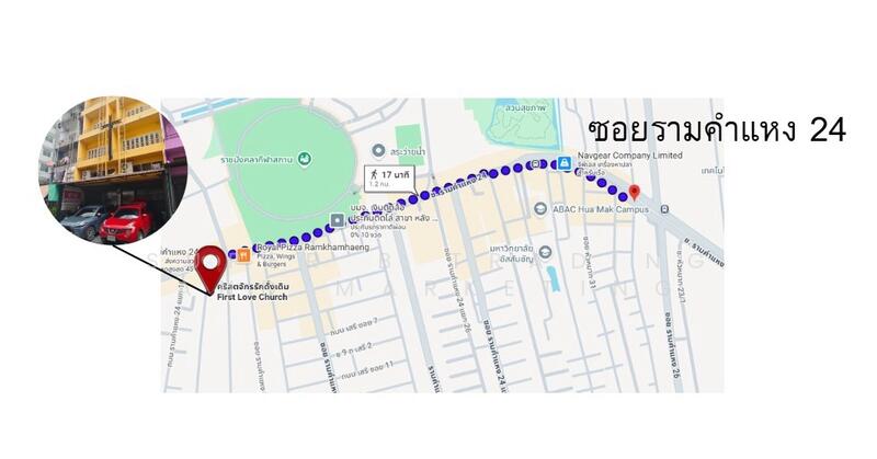 For Sale - For sale: 2 adjoining 4-story shophouses in a good location, Ramkhamhaeng 24, Soi 12., Bangkok