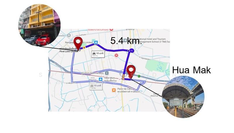 For Sale - For sale: 2 adjoining 4-story shophouses in a good location, Ramkhamhaeng 24, Soi 12., Bangkok