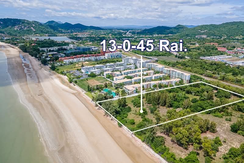 Beautiful Beachfront Land In Khao Tao, Hua Hin For Sale Land Area 13 Rai 0 Ngan 45 Sq.Wah, Prachuap Khiri Khan, Hua Hin, Hua Hin, Prachuap Khiri Khan, , 20,980 sqm, Land For Sale, by สุมาลี วิไลประเสริฐ, 11895750 - DDproperty.com