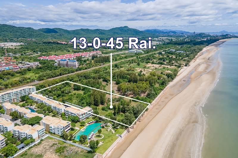 Beautiful Beachfront Land In Khao Tao, Hua Hin For Sale Land Area 13 Rai 0 Ngan 45 Sq.Wah, Prachuap Khiri Khan, Hua Hin, Hua Hin, Prachuap Khiri Khan, , 20,980 sqm, Land For Sale, by สุมาลี วิไลประเสริฐ, 11895750 - DDproperty.com