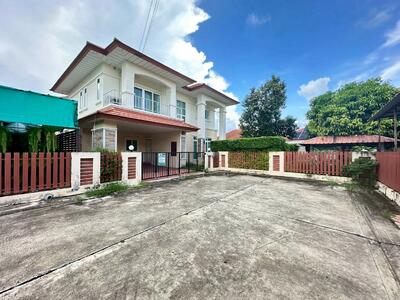 ขาย - 86974 - ขาย บ้านเดี่ยว 2 ชั้น หลังมุม โครงการวริศราโฮม บ้านฉาง ถนนบูรพาพัฒน์บ้านฉาง ระยอง, ระยอง