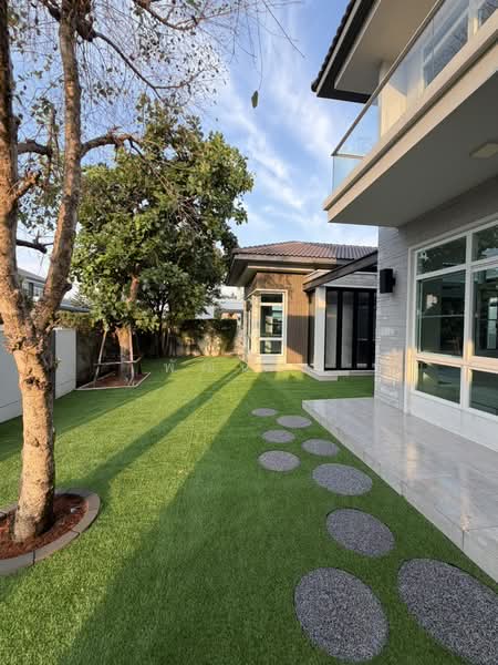 92523 - ขายบ้านเดี่ยวขนาด 110 ตรว. พท.218 ตรม.หมู่บ้านมัณฑนา พรานนก สาย2 บางแวก แบบบ้าน Amplify, Bangkok, Bang Phai, Bang Khae, Bangkok, 4 Bedrooms, 218 sqm, Single Detached House For Sale, by พัฒน์นรี, 11898071 - DDproperty.com