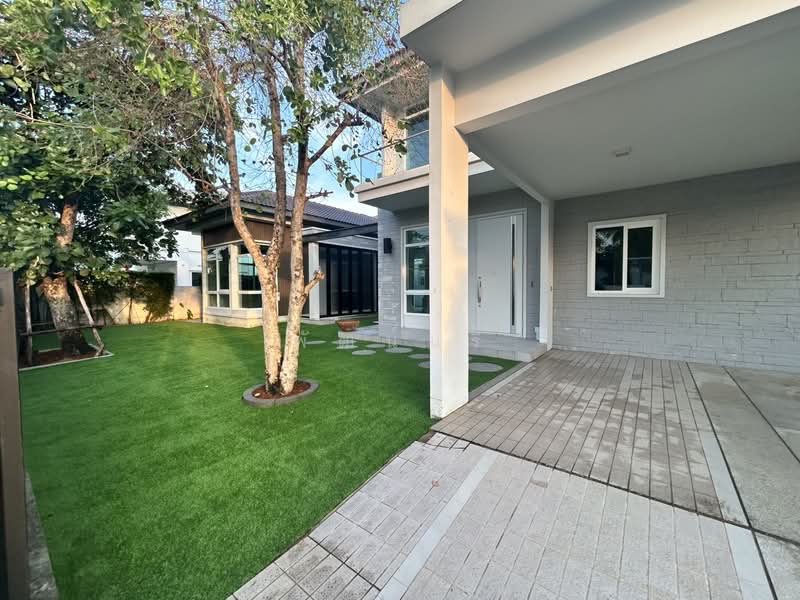 92523 - ขายบ้านเดี่ยวขนาด 110 ตรว. พท.218 ตรม.หมู่บ้านมัณฑนา พรานนก สาย2 บางแวก แบบบ้าน Amplify, Bangkok, Bang Phai, Bang Khae, Bangkok, 4 Bedrooms, 218 sqm, Single Detached House For Sale, by พัฒน์นรี, 11898071 - DDproperty.com