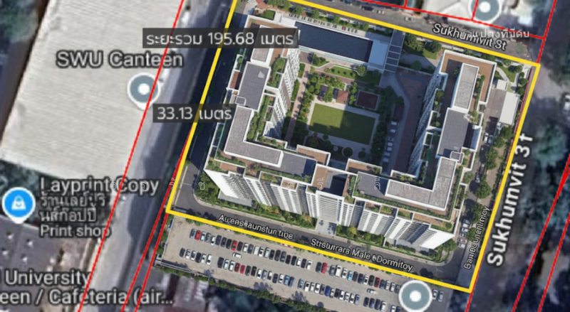 ภาพจำลอง คอนโดหรู บนที่ดิน