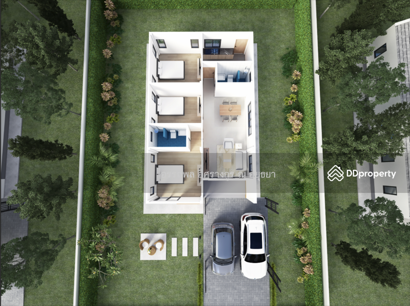For Rent - Detached House, Khu Khlong 10 Road Nong Chok, Bangkok