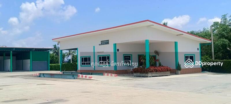 For Sale - For sale: Rice trading business with buildings, 4-2-33 rai, Suphan Buri Province, Suphan Buri