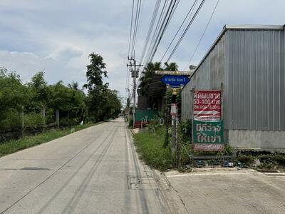ขาย - ที่ดินพร้อมโกดัง บางใหญ่ ซอยนามชุ่ม1ตำบลเสาธงหิน, นนทบุรี