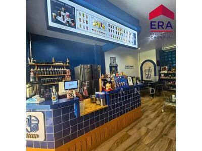 ขาย - ขายอาคารพาณิชย์ พร้อมร้านกาแฟ 48 ตร.ม. ใกล้ ม.บูรพา, ชลบุรี