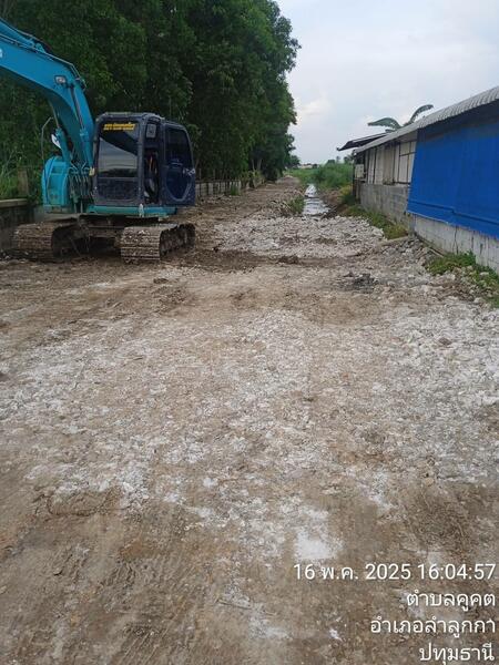 ขาย - ที่ดิน 19 ไร่ ติดถนนลำลูกกา11 ปทุมธานีทางเข้า 8 เมตร ราคาถูก, ปทุมธานี