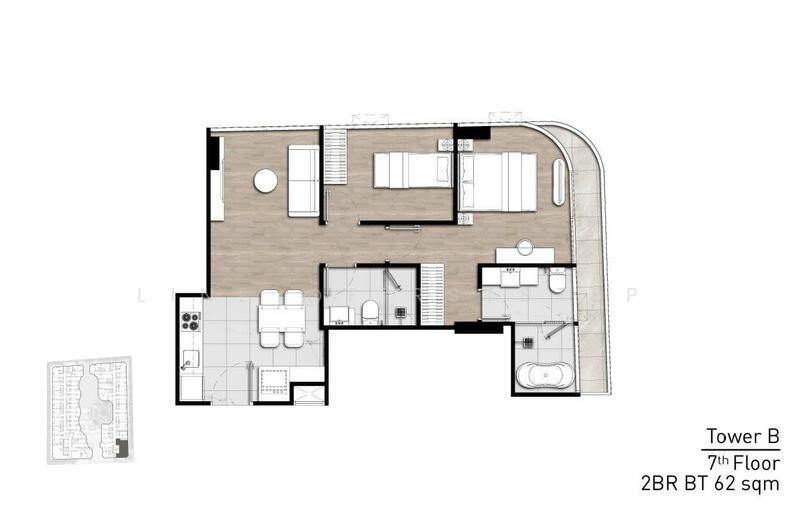 Fynn Asoke, Bangkok, 28 Sukhumvit 10 Alley, Khlong Toei, Khlong Toei, Bangkok, 1 Bedroom, 62 sqm, Condo For Rent, by LINE @firststep, 11902979 - DDproperty.com