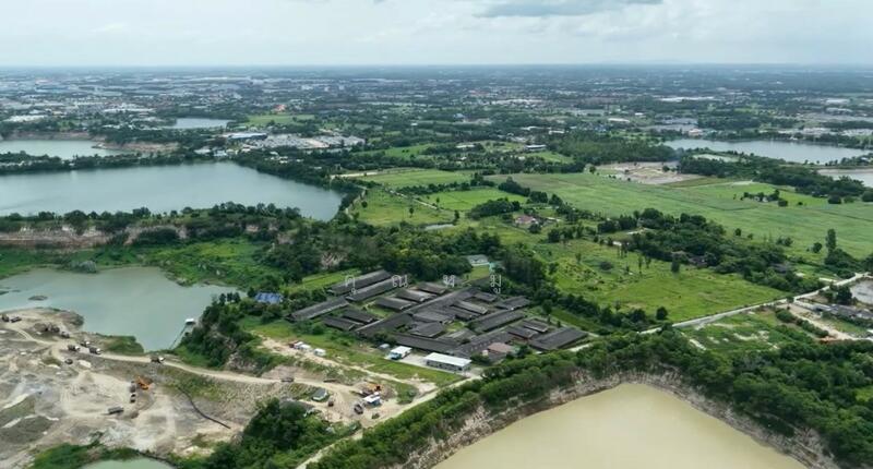 For Sale - ห้ามเลื่อนผ่าน ที่ดินติดถนนแปลงใหญ่!!ขายที่ดินสีเหลือง 34 ไร่ ติดถนนเทศบาล 3 หนองตำลึง ชลบุรี, Chon Buri (Pattaya)