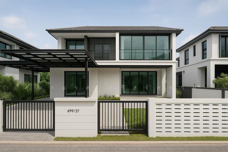 Habitia Orbit Hathairat, Bangkok, Hathairat Road, Sam Wa Tawan Tok, Khlong Sam Wa, Bangkok, 4 Bedrooms, 230 sqm, Single Detached House For Sale, by Khunamat Srisongkhram, 11903993 - DDproperty.com