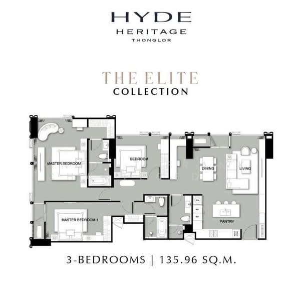 Hyde Heritage Thonglor, กรุงเทพ, 1199 ซอยสุขุมวิท 59, คลองตันเหนือ, วัฒนา, กรุงเทพ, 136 ตร.ม., Condo ขาย, โดย Knight Frank Chartered (Thailand) Co.,Ltd, 11904048 - DDproperty.com