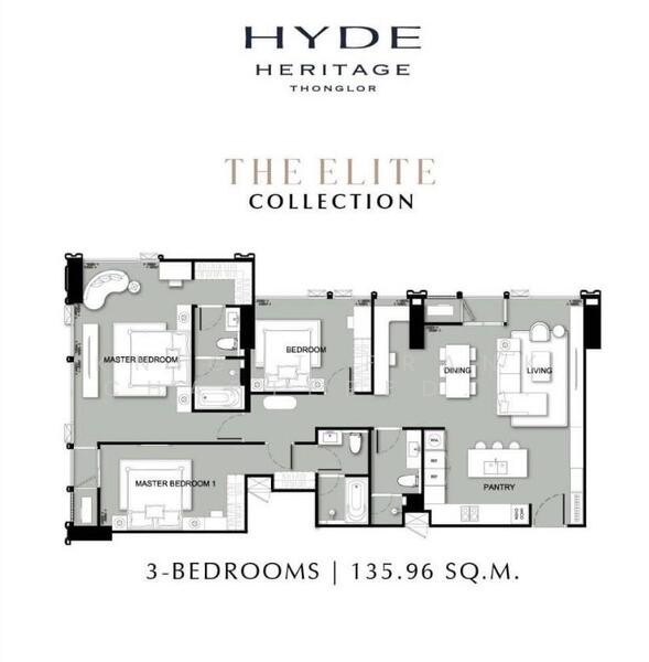 Hyde Heritage Thonglor : ไฮด์ เฮอริเทจ ทองหล่อ, กรุงเทพ, 1199 ซอยสุขุมวิท 59, คลองตันเหนือ, วัฒนา, กรุงเทพ, 136 ตร.ม., คอนโด ขาย, โดย Knight Frank Chartered (Thailand) Co.,Ltd, 11904048 - DDproperty.com