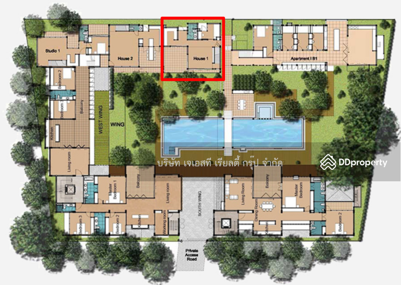 ขาย - Casa Dang Hua Hin : คาซ่าแดง หัวหิน, ประจวบคีรีขันธ์