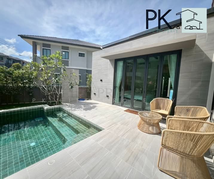 5R0712 Pool villa for rent 4 bedroom 4 bathroom 100,000/month at kathu have fully furnished, Phuket, Kathu, Phuket, 4 Bedrooms, 300 sqm, Villa For Rent, by PK LIFE Property, 11910081 - DDproperty.com