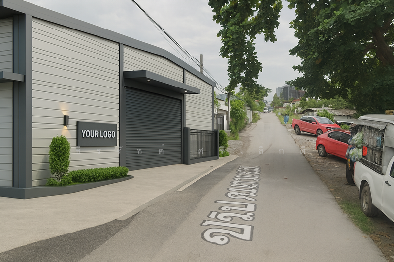 ภาพจำลอง โกดัง บนที่ดิน