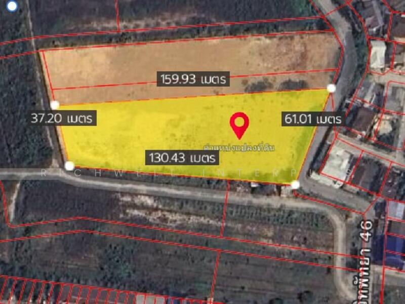 ขายที่ดินใจกลางเมืองพัทยากลาง 4 ไร่ ถมแล้วซ.อรุโณทัย-สุขุมวิทพัทยา46 ใกล้หาดเพียง2กม. บางละมุง, Chon Buri (Pattaya), Nong Pru, Bang Lamung (Pattaya), Chon Buri (Pattaya), , 6,400 sqm, Land For Sale, by RICHWELL INTERPLUS, 11913664 - DDproperty.com