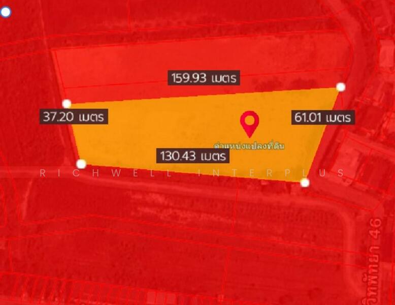 ขายที่ดินใจกลางเมืองพัทยากลาง 4 ไร่ ถมแล้วซ.อรุโณทัย-สุขุมวิทพัทยา46 ใกล้หาดเพียง2กม. บางละมุง, Chon Buri (Pattaya), Nong Pru, Bang Lamung (Pattaya), Chon Buri (Pattaya), , 6,400 sqm, Land For Sale, by RICHWELL INTERPLUS, 11913664 - DDproperty.com