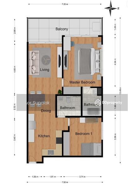 For Rent - The Waterford Sukhumvit 50, Bangkok