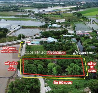 ขาย - ขายที่ดิน ทำเลดี ไทรน้อย ใกล้วัดไทรใหญ่ นนทบุรี ราคาไม่แพง น้ำไฟพร้อม, นนทบุรี