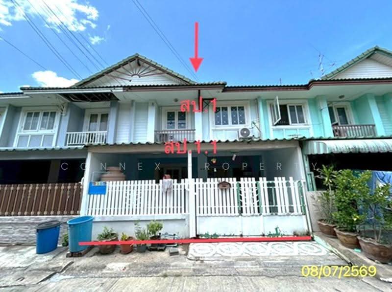 Baan Pruksa 12, Pathum Thani, Khlong Sam, Khlong Luang, Pathum Thani, 3 Bedrooms, 117 sqm, Townhouse For Sale, by Connex Property, 11916487 - DDproperty.com
