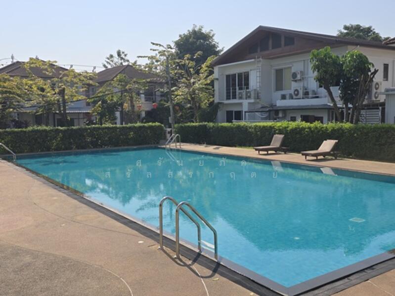 ให้เช่า - detached house, Bangkok Villa Village, for rent 40,000 -/month, area 63 sq m., Praditmanutham Road,, กรุงเทพ