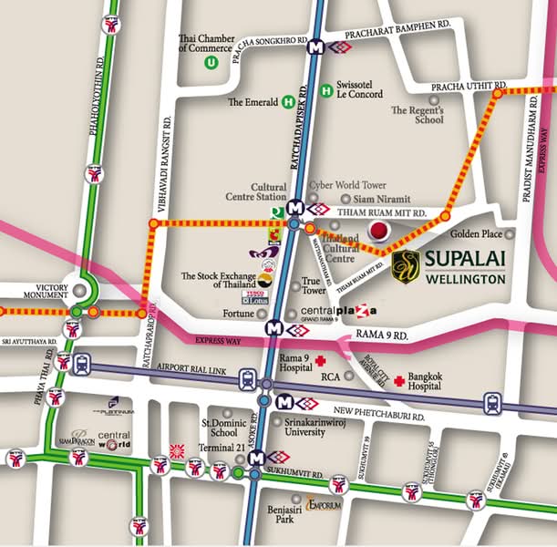 Supalai Wellington : ศุภาลัย เวลลิงตัน, กรุงเทพ, ถนนเทียมร่วมมิตร, ห้วยขวาง, ห้วยขวาง, กรุงเทพ, 47 ตร.ม., คอนโด ให้เช่า, โดย พินิจ Pinit, 2643668 - DDproperty.com