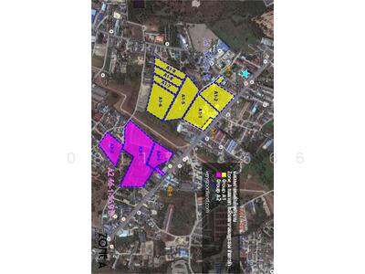 ขาย - ขาย ที่ดินระยอง ติดถนนมาบยา ใกล้โรงพยาบาลมงกุฏระยอง, ระยอง