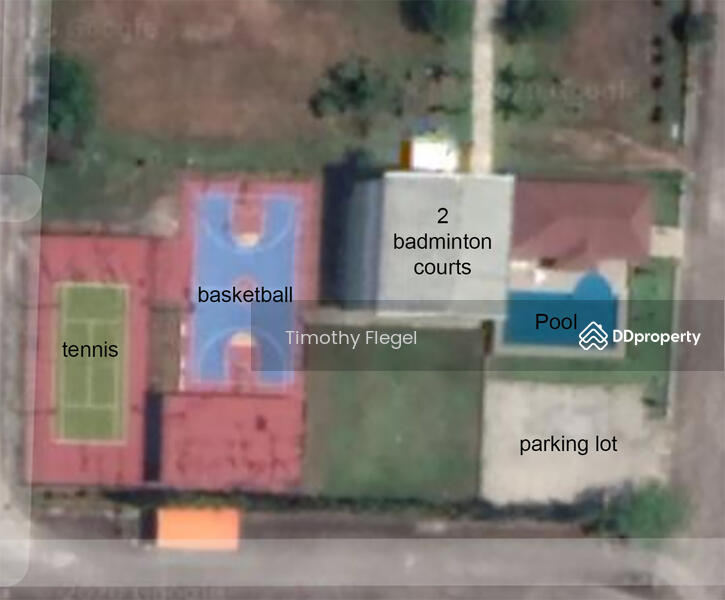 Satellite view of recreational facilities