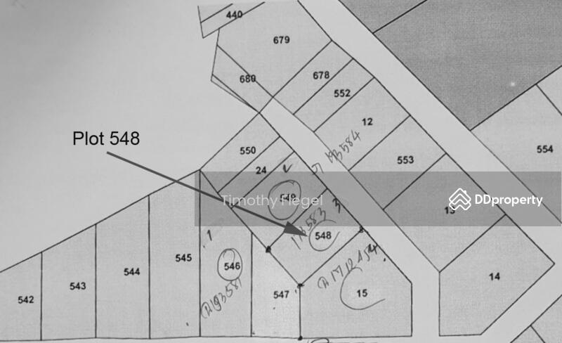 Diagram of plot 548 at higher magnification