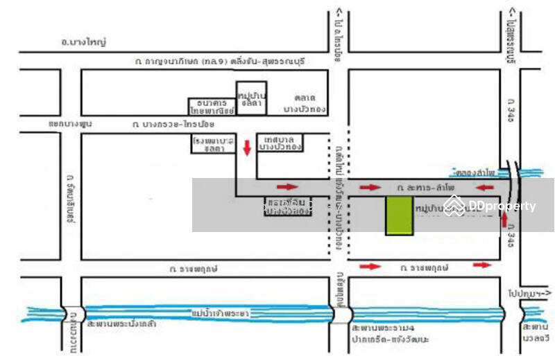 For Rent - เช่าทาวน์เฮ้าส์ ลภาวัน 12 ติดถ.ราชพฤกษ์, Nonthaburi