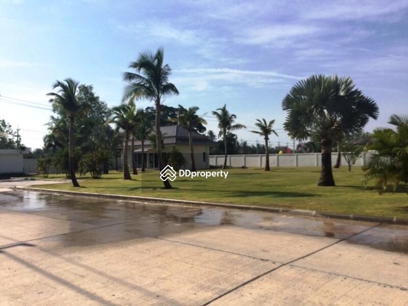 Large communal lawn
