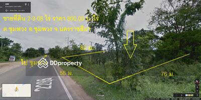 ขาย - ที่ดิน ติดถนนหลวงชุมพวง-ประทาย(2285), นครราชสีมา
